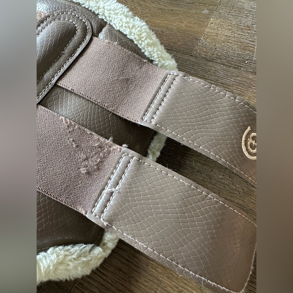 Horse Tack - Medium Equestrian Stockholm Brushing Boots - Picture 5 of 7